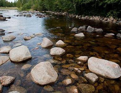 Рыбалка на порогах Keskisenkoski 