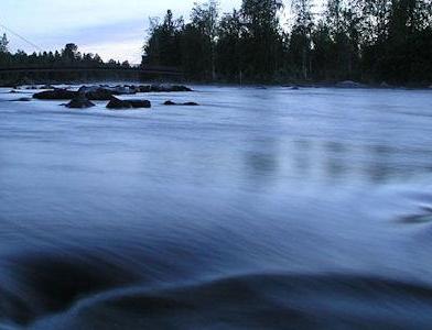 Рыбалка на порогах Naarakoski 